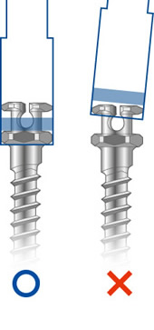 Note for OSAS Slot Mini Screw